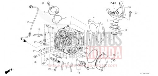 CYLINDER HEAD C125AN de 2022